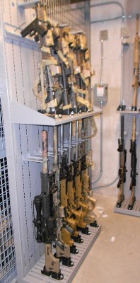 Weapon Cages create dedicated company cages inside arms rooms