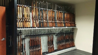 Forensic Firearm Laboratory Weapon Storage