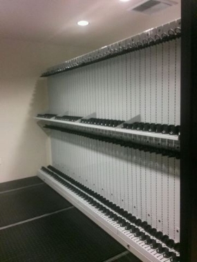 Mobile Shelving Weapon Storage System