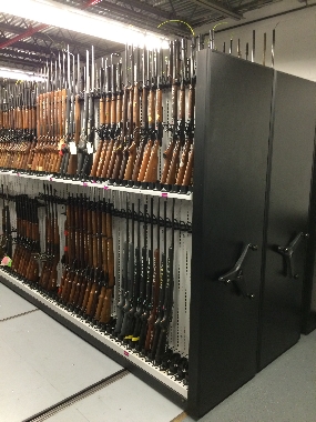 Weapon Shelving Carriage System