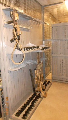 Military Weapon Storage Cages