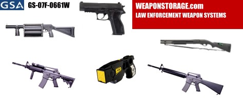Combat Weapon Storage Systems for police, sheriff departments and law enforcement agencies