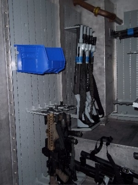 Wall Mountable Weapon Racks for Vehicles