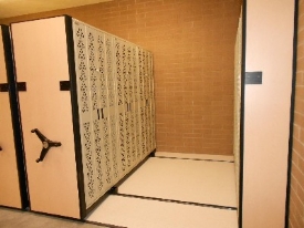Mobile Weapon Storage System installed in Air Force Security Forces Armory 